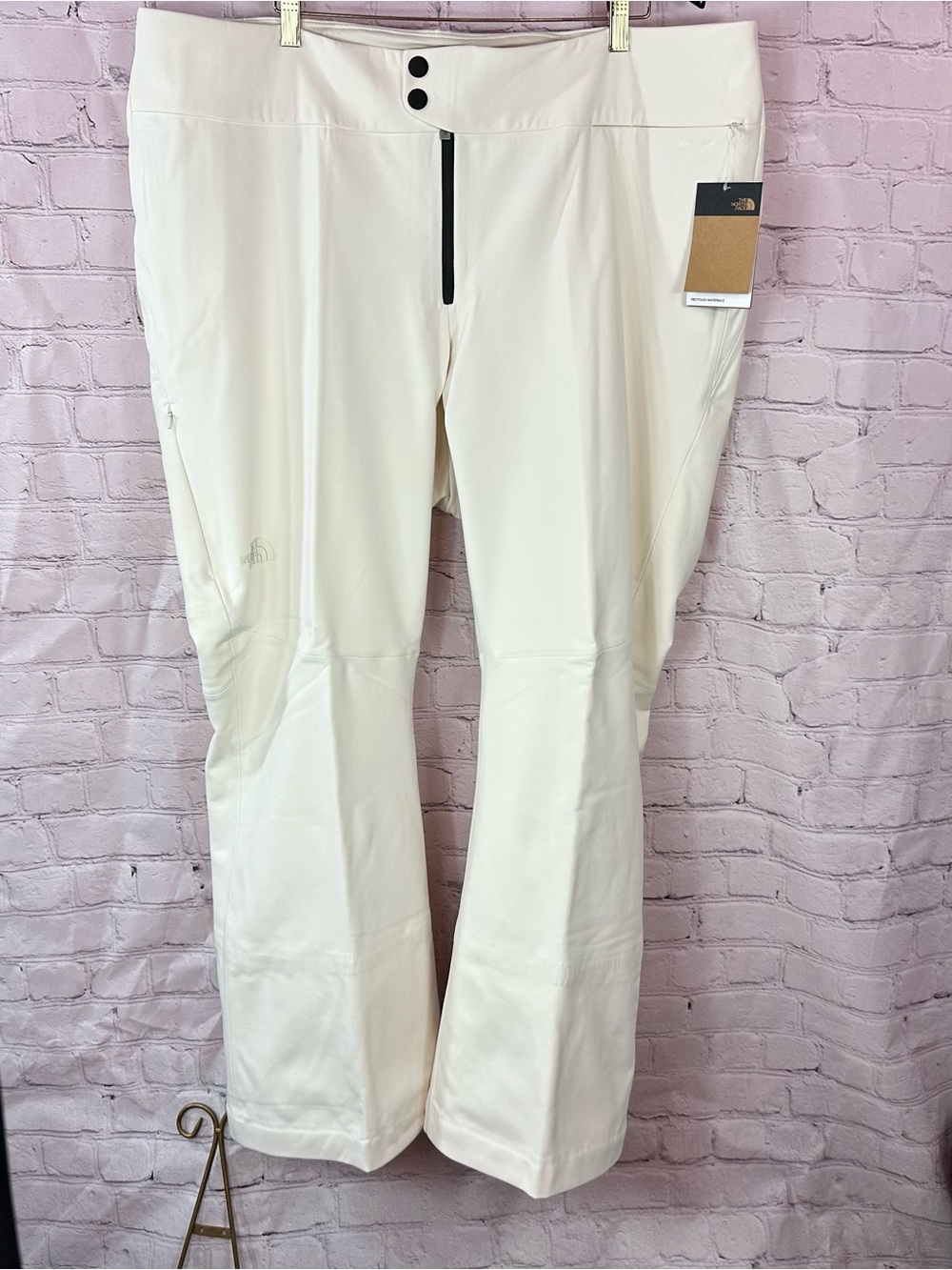 NWT The North Face White dune Women plus snoga Ski Pants winter outdoor